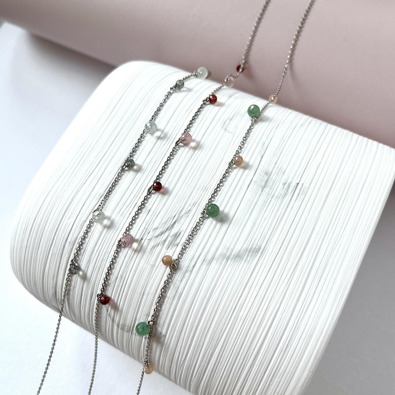Collana Pietra di Luna e Labradorite — Per Il tuo Cammino — foto 2