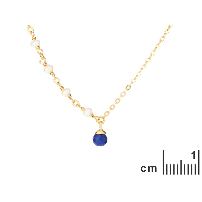 Collana lapislazzuli e perle — per evocare i tuoi sogni — foto 1