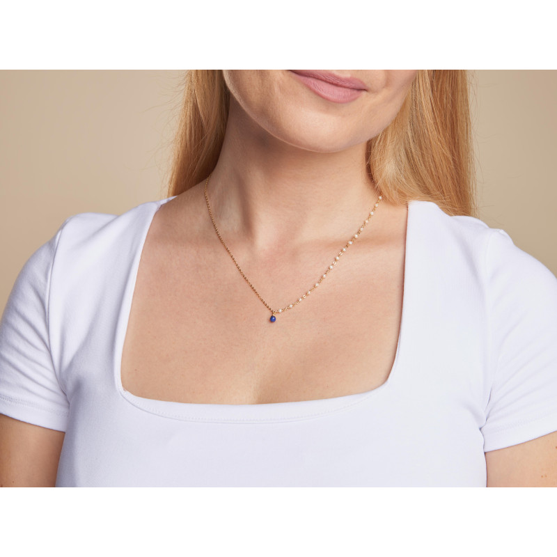 Collana lapislazzuli e perle — per evocare i tuoi sogni — foto 2