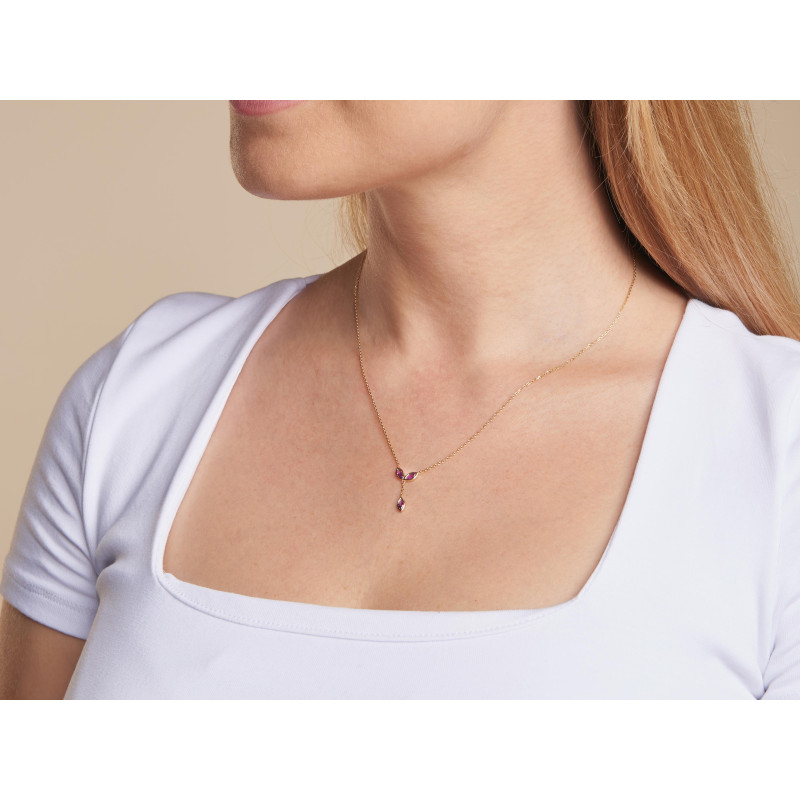 Collana ametista viola — per evocare l'intensità — foto 2