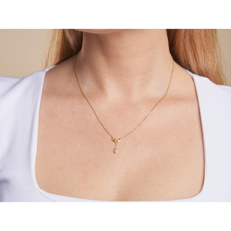 Collana peridoto verde — ricordo della natura — foto 2