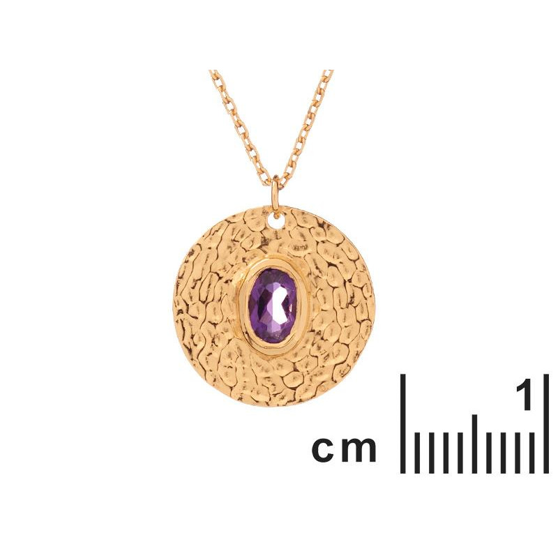 Collana ametista viola — per trasmettere l'essenza — foto 1