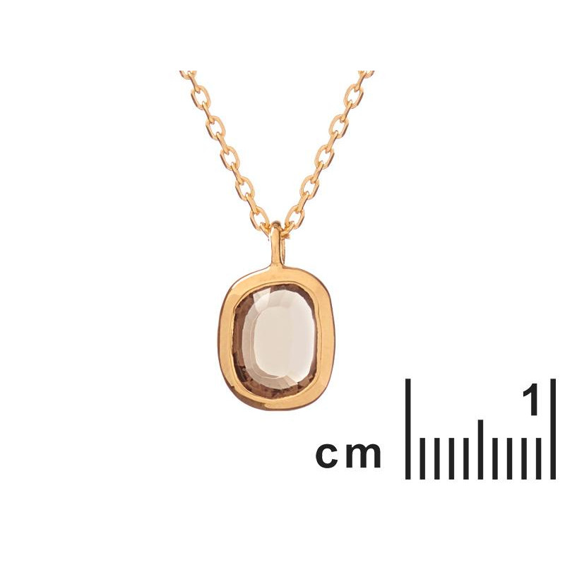 Collana Quarzo Fumé — Intenzione Pura — foto 1