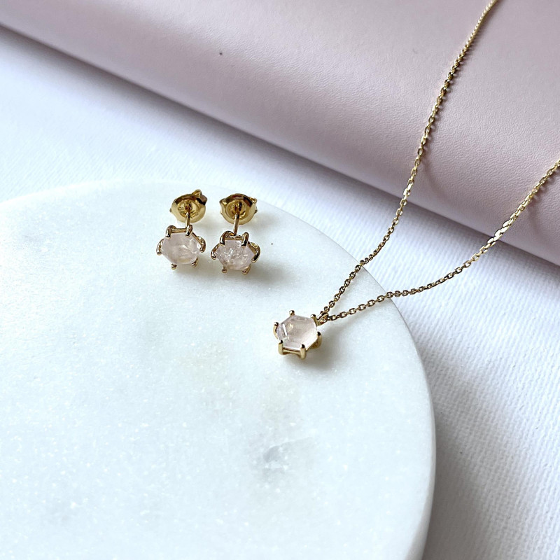 Collana quarzo rosa — per illuminare il tuo cammino — foto 2