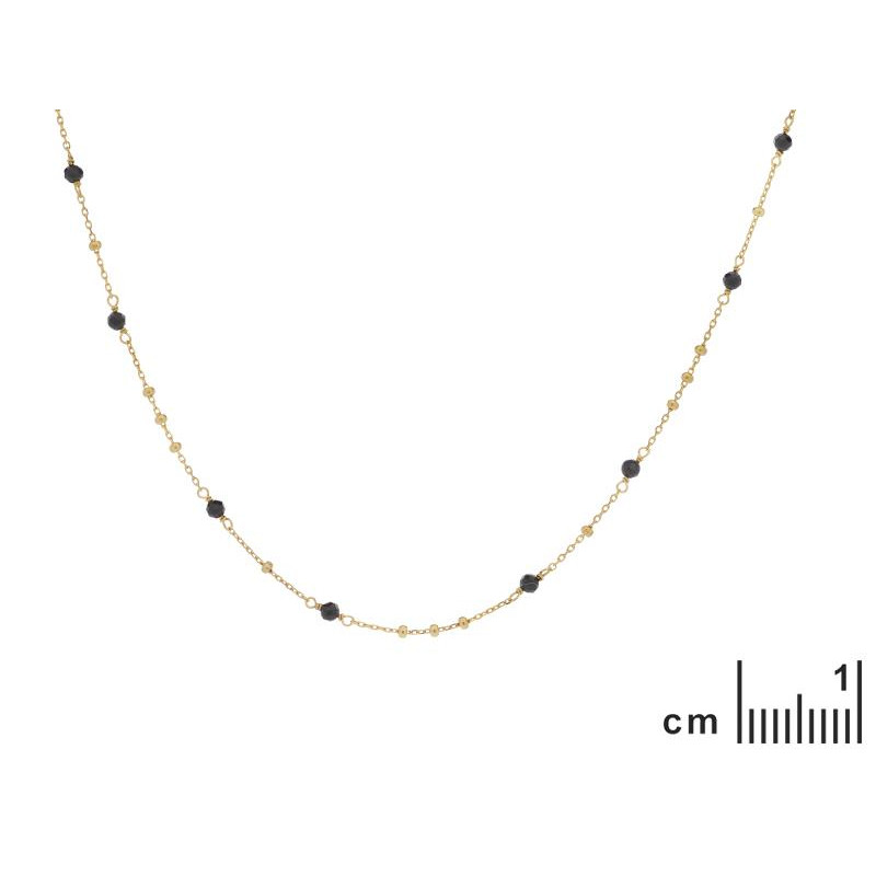 Collana spinello nero — per ricordare il valore interno — foto 1