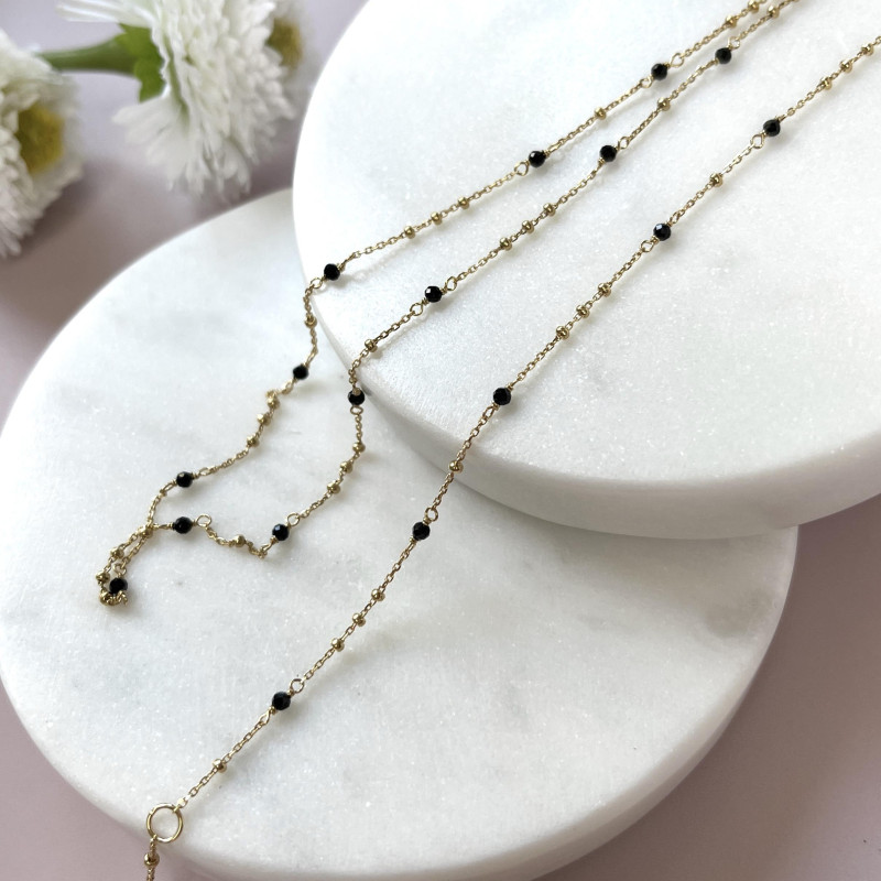 Collana spinello nero — per ricordare il valore interno — foto 3