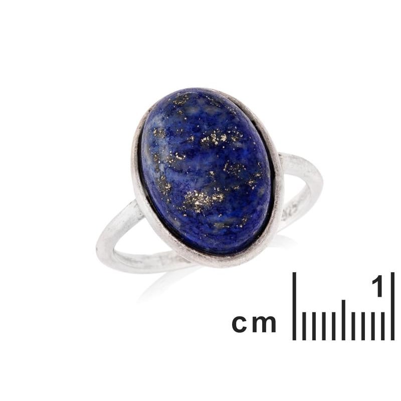 Anello lapislazzuli blu naturale — per portare con te un'intenzione — foto 1