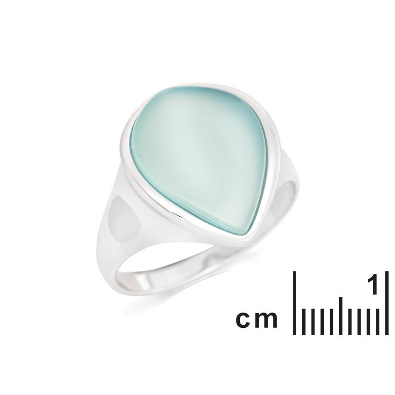 Anello agata acqua tinta — ricordo puro — foto 1