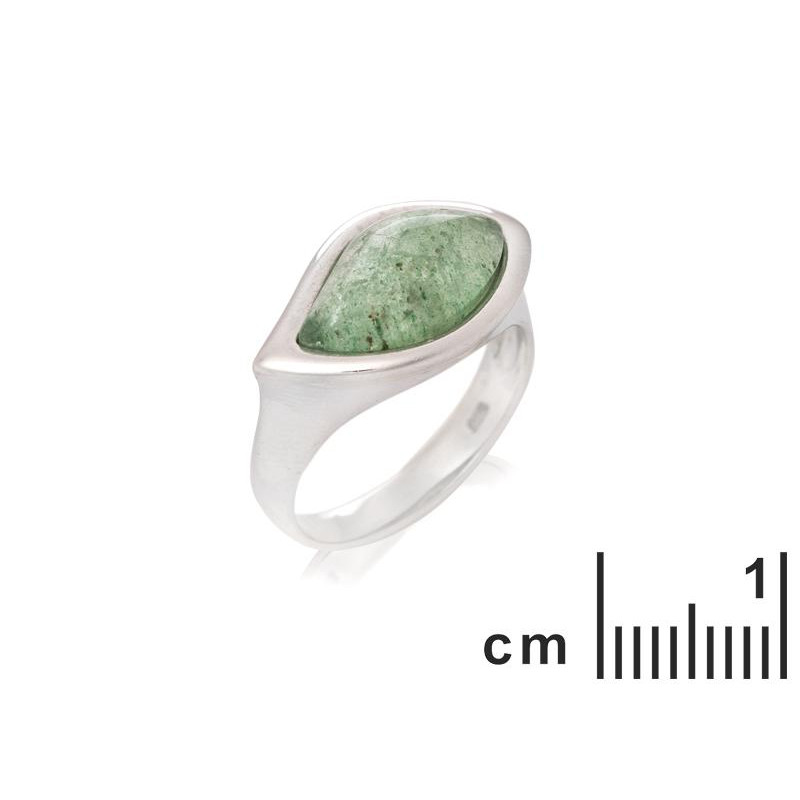Anello avventurina verde — per intrattenere l'anima — foto 1