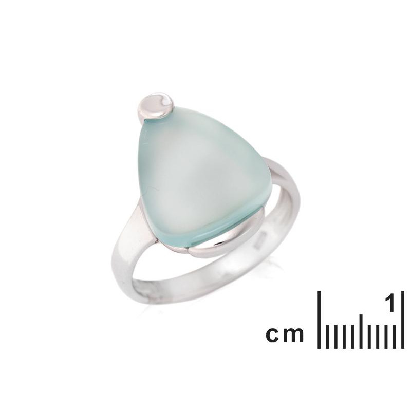 Anello agata acqua naturale tinta — per custodire i tuoi sogni — — foto 1