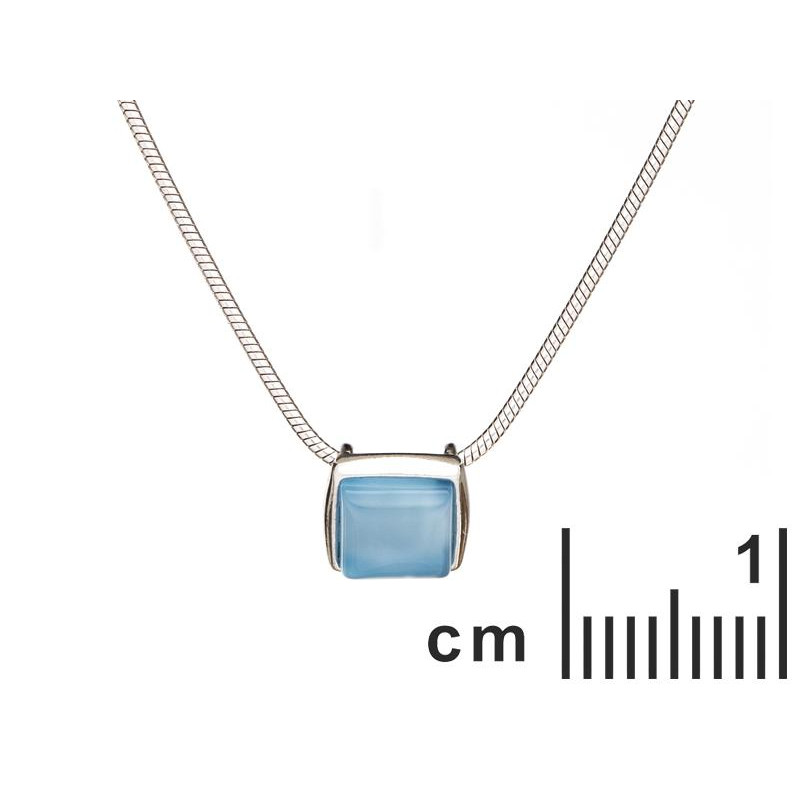 Collana agata blu — per preservare il tuo equilibrio — foto 1