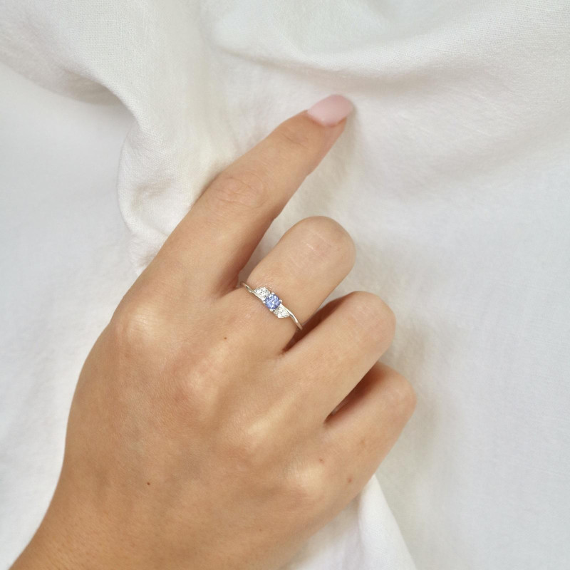 Anello tanzanite blu — per portare con te un'intenzione — foto 2