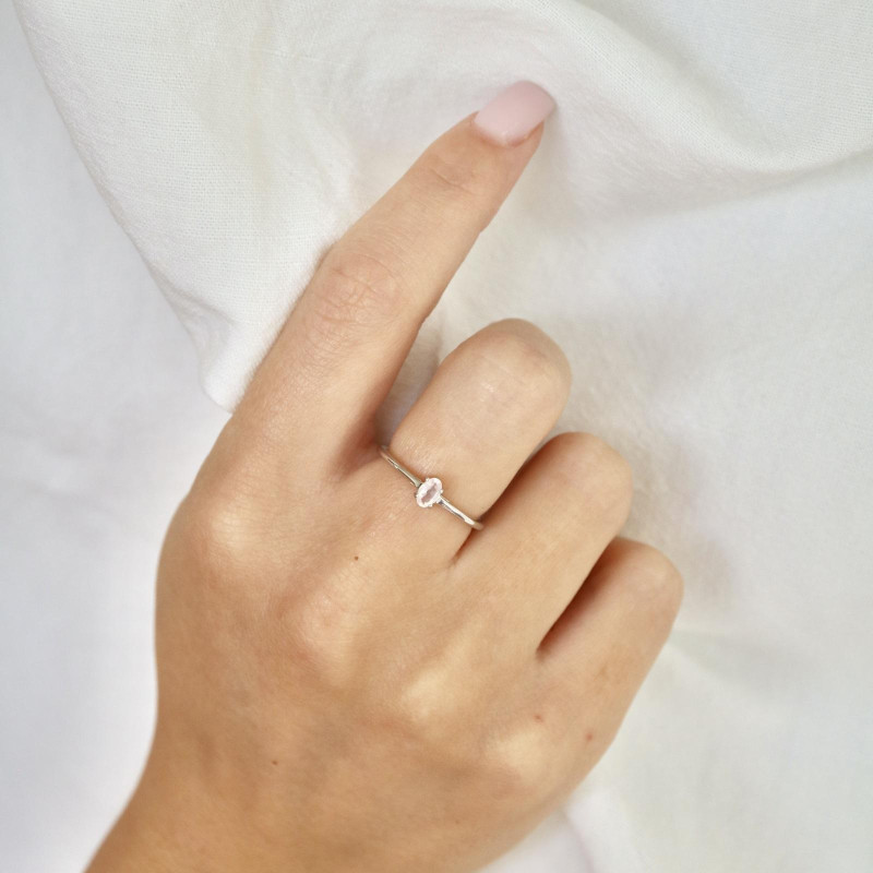 Anello quarzo rosa — per ispirarti naturalmente — foto 2