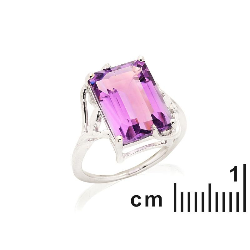 Anello grande pietra ametista — per evocare l'incredibile — foto 1