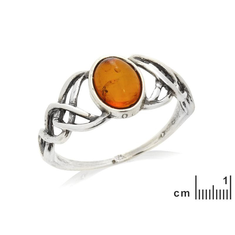 Anello ambra cognac — per custodire i tuoi ricordi — foto 1
