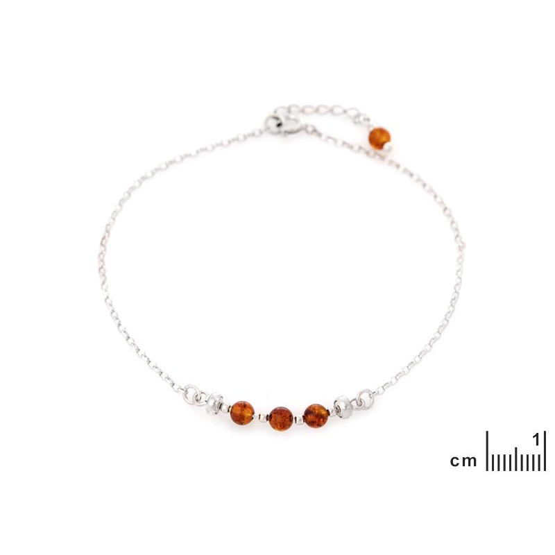 Bracciale ambra cognac — per preservare i ricordi — foto 1