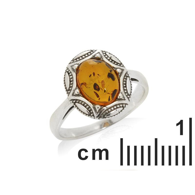 Anello ambra cognac Mar Baltico — per custodire i ricordi — foto 1