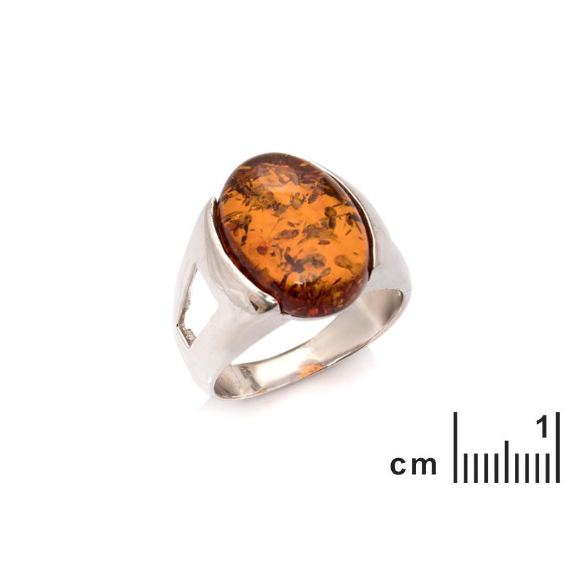 Anello sigillo con ambra — per evocare ricordi speciali — foto 1