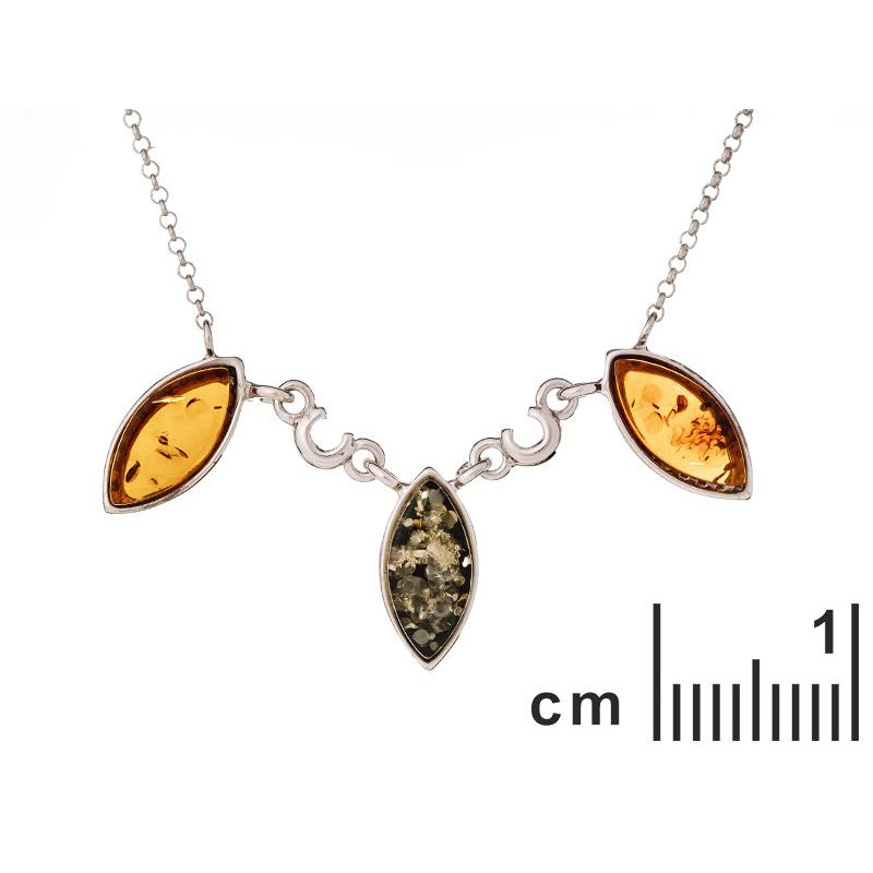 Collana ambra multicolore — per portare la natura nel cuore — foto 1