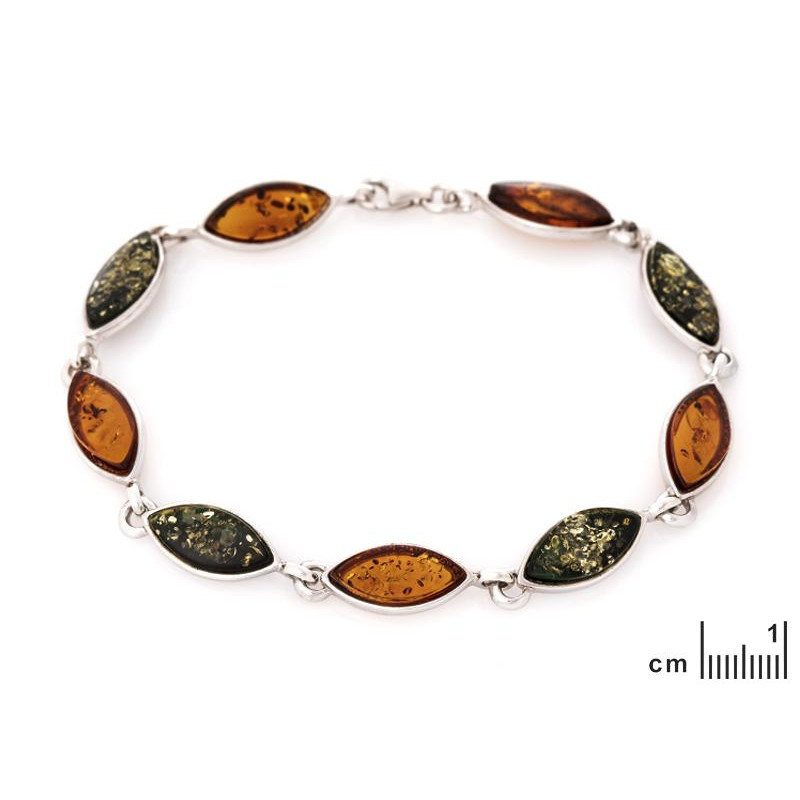 Bracciale ambra multicolore — per catturare i tuoi sogni — foto 1