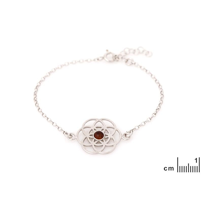 Bracciale fiore della vita — per rinnovare l'anima — foto 1