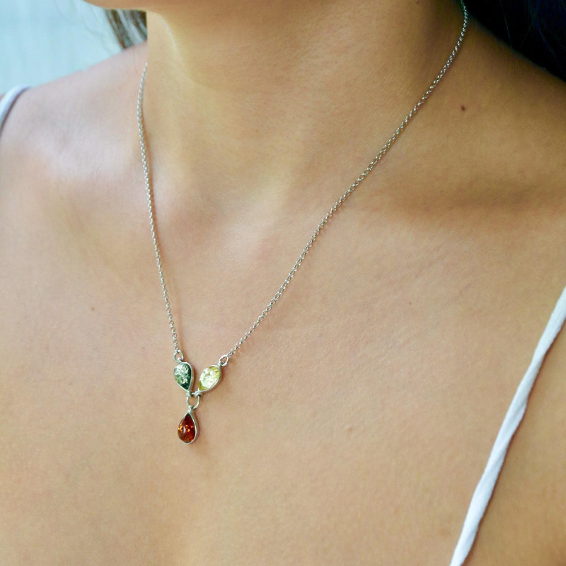 Collana ambra multicolore — per preservare i ricordi — foto 2