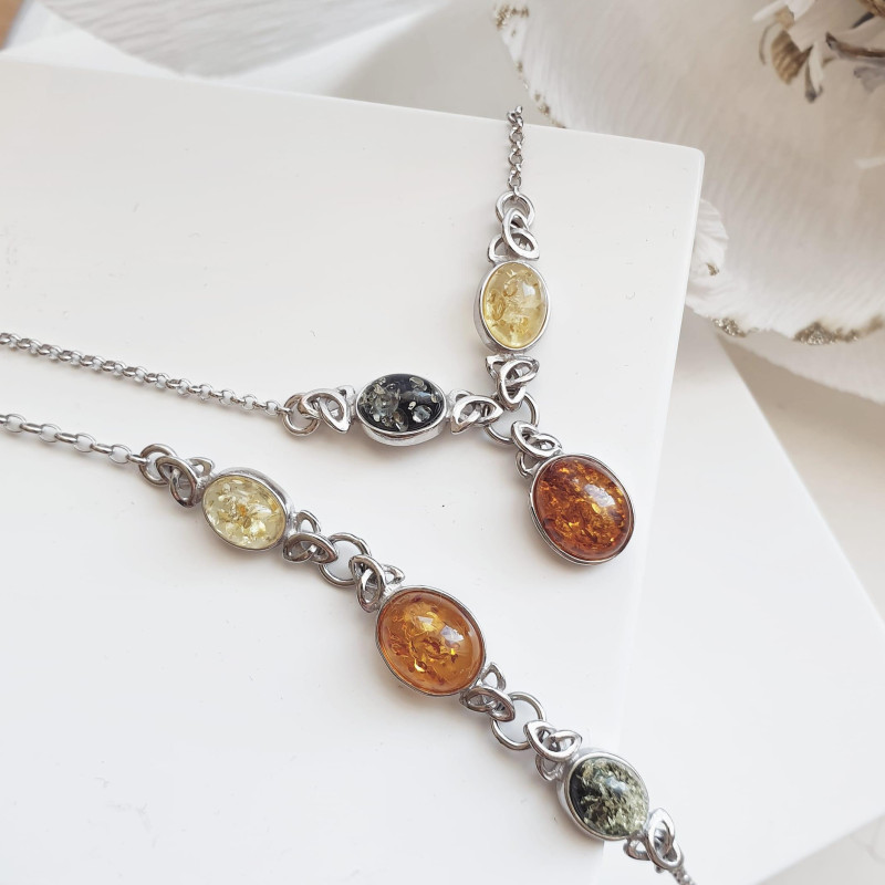 Collana ambra multicolore — per racchiudere i tuoi sogni — foto 2