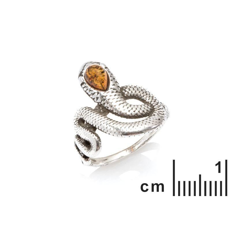 Anello serpente ambra cognato — per riavvolgere il tempo — foto 1