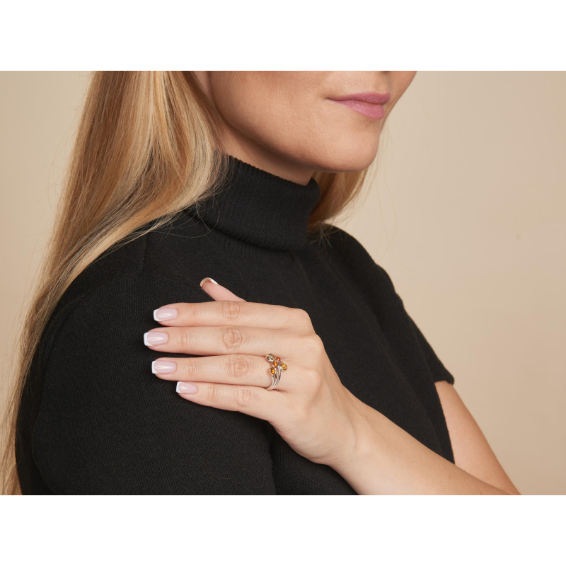 Anello ambra multicolore — per preservare i ricordi — foto 1