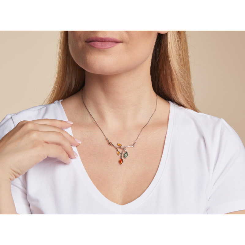 Collana ambra multicolore — per custodire i ricordi — foto 1
