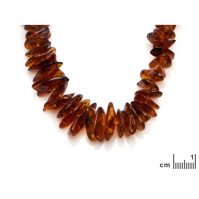 Collana ambra cognac — per incanalandoti nel passato — foto 1