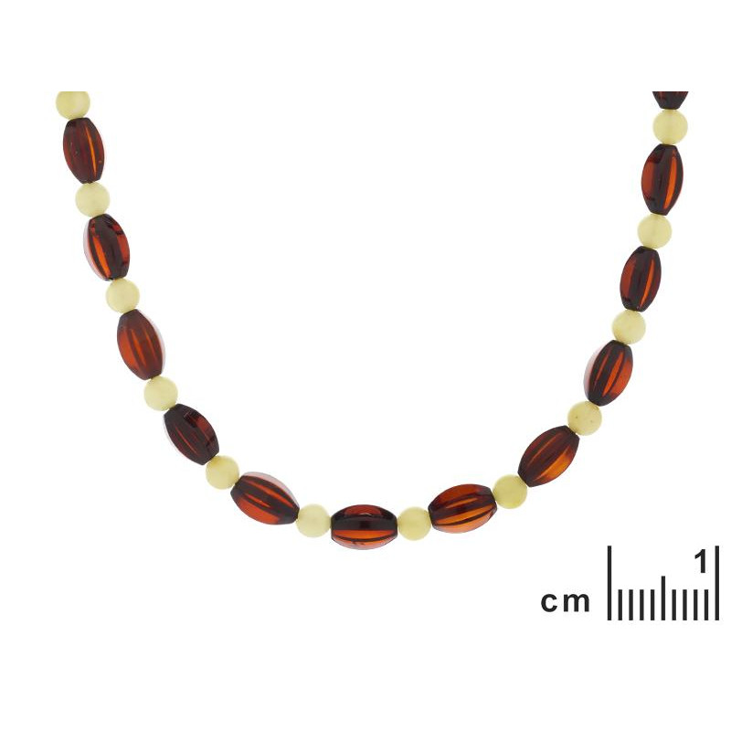 Collana ambra multicolore — per evocare i mari del passato (cod. 10103) — foto 1