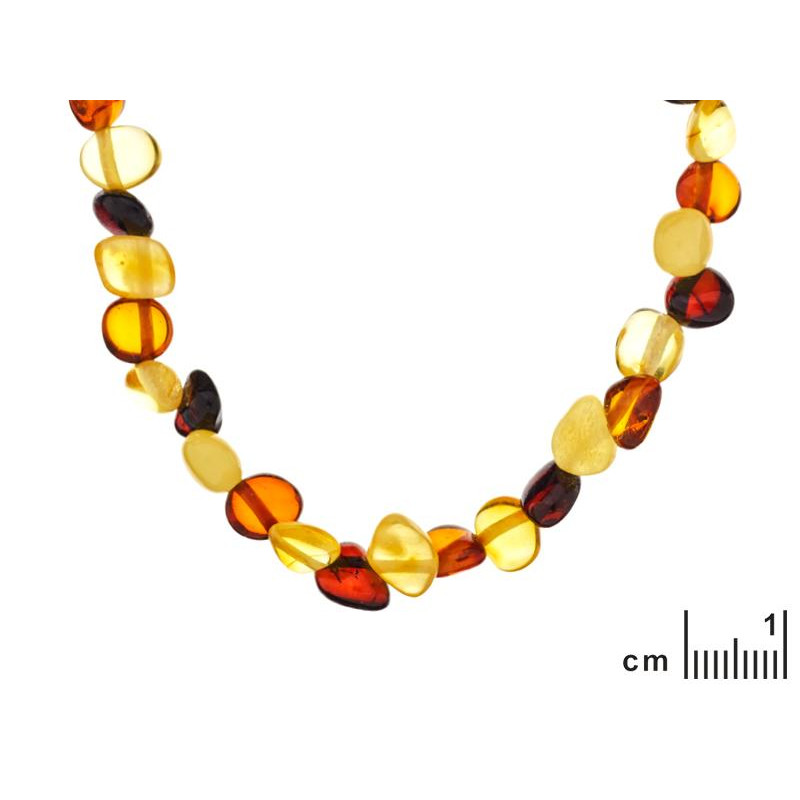 Collana ambra multicolore — per evocare ricordi erotici (cod. 10109) — foto 1