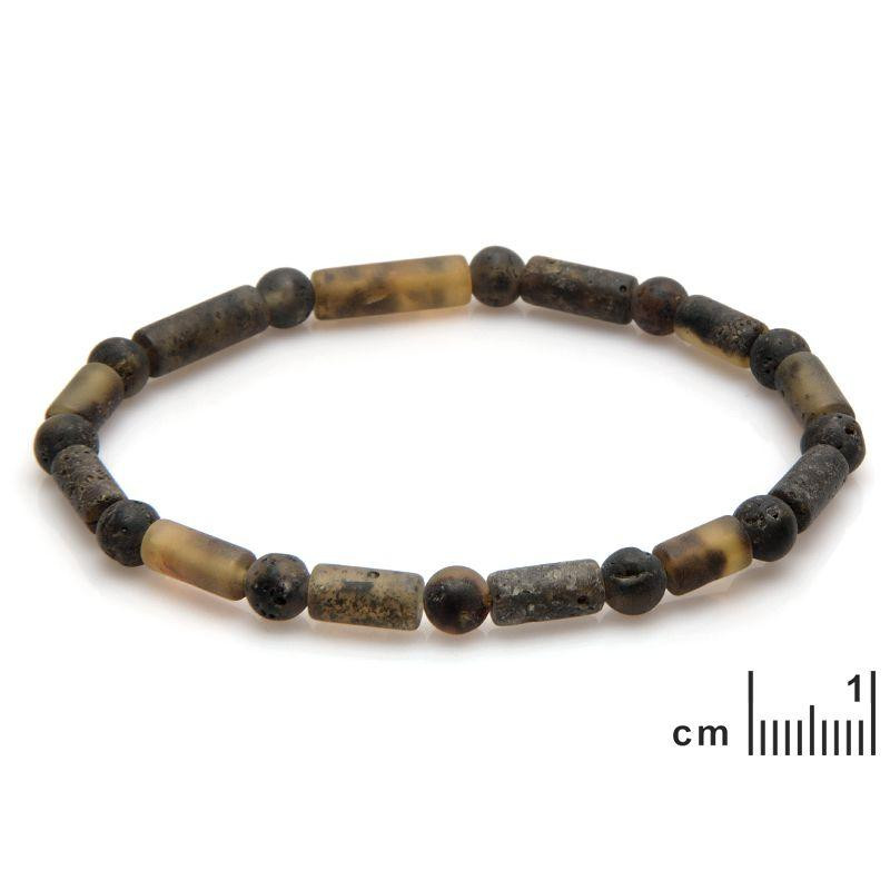 Bracciale ambra multicolore — per evocare l'Oceano — foto 1