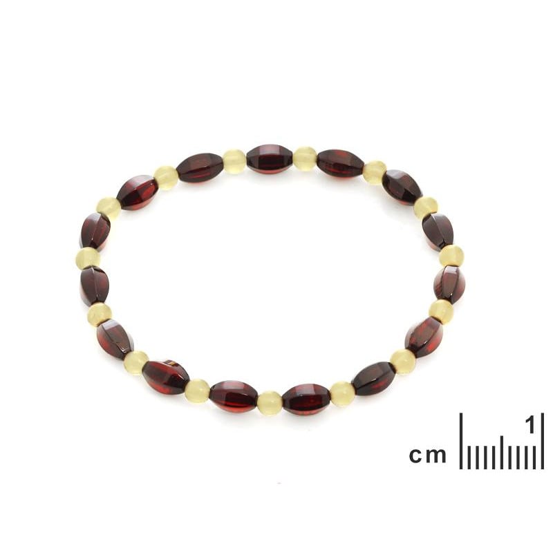 Bracciale ambra multicolore — per portare con te l'oceano — foto 1