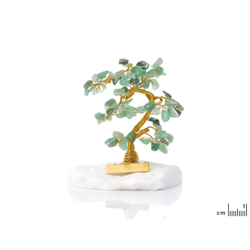 Albero della felicità in avventurina e marmo greco per dare calore e stile all'ambiente — foto 1