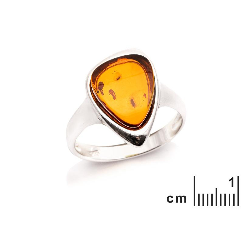 Anello ambra cognac — per tenere accesi i tuoi ricordi — foto 1