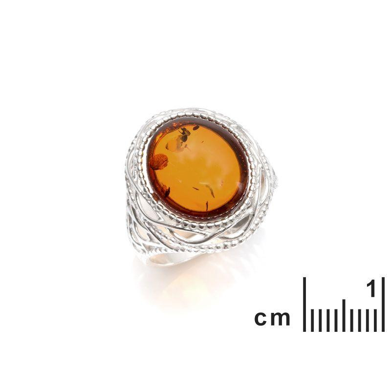 Anello ambra cognac — per portare con te un'intenzione — foto 1