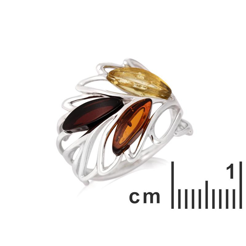 Anello ambra multicolore Mar Baltico — per preservare i ricordi — foto 1