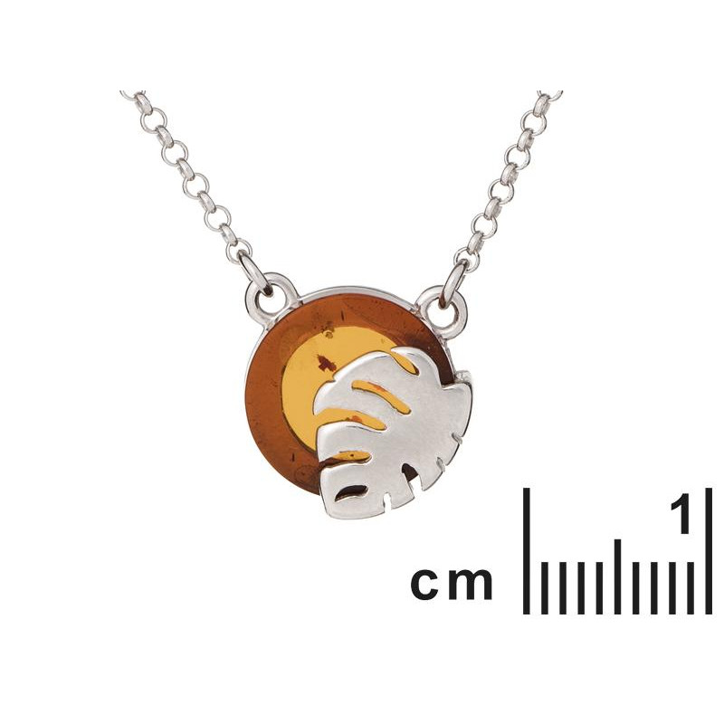 Collana ambra cognac — per racchiudere i tuoi ricordi — foto 1