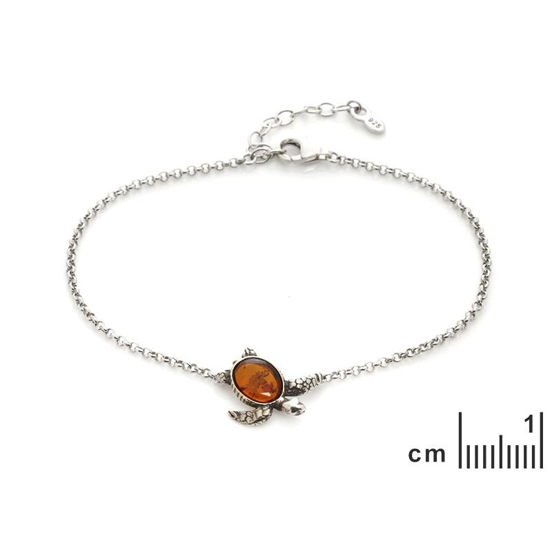 Bracciale tartaruga ambra cognac — ricorda chi sei — foto 1
