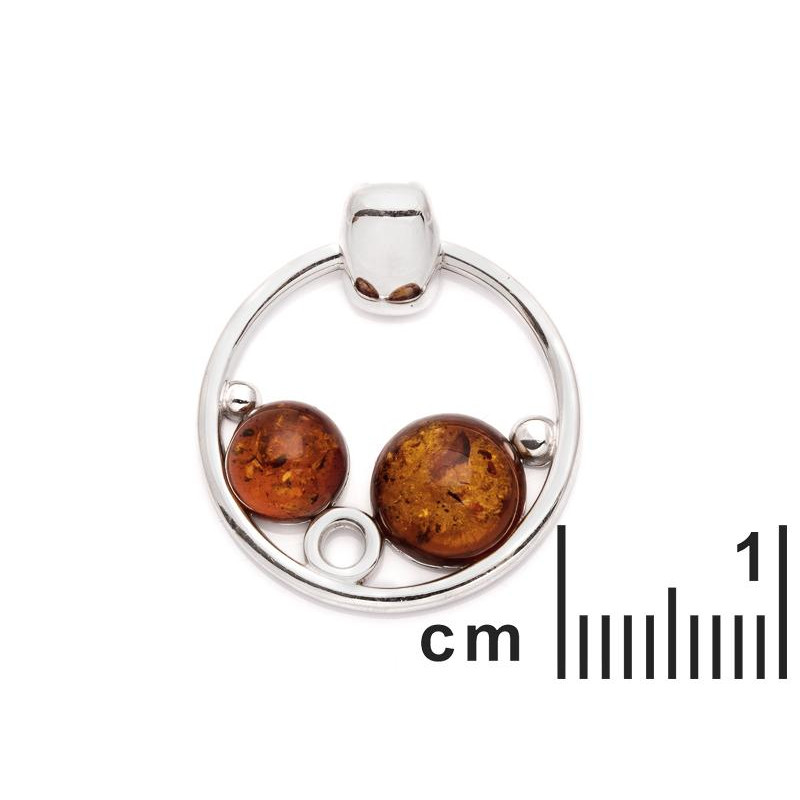 Ciondolo ambra cognac — per condividere momenti dolci — foto 1