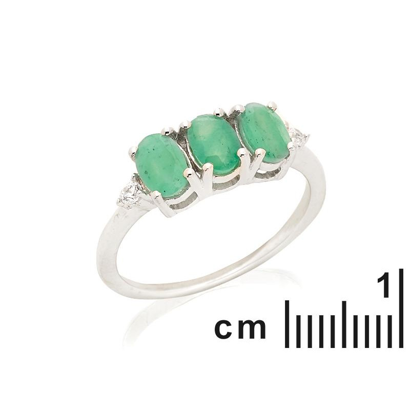 Anello multipietre avventurina verde — per racchiudere i tuoi sogni — foto 1