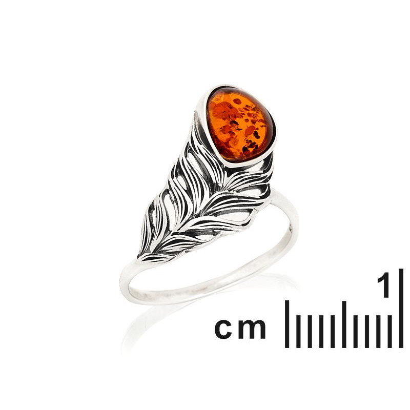 Anello ambra cognac — per evocare i mari segreti — foto 1