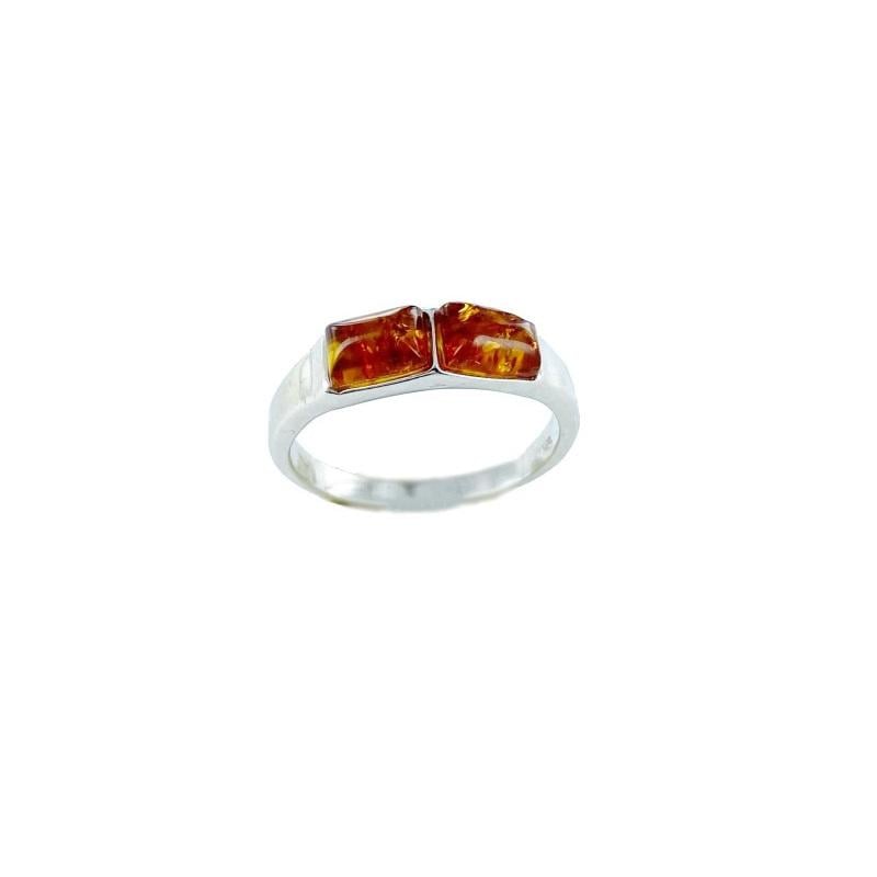 Anello ambra cognac — per custodire i ricordi