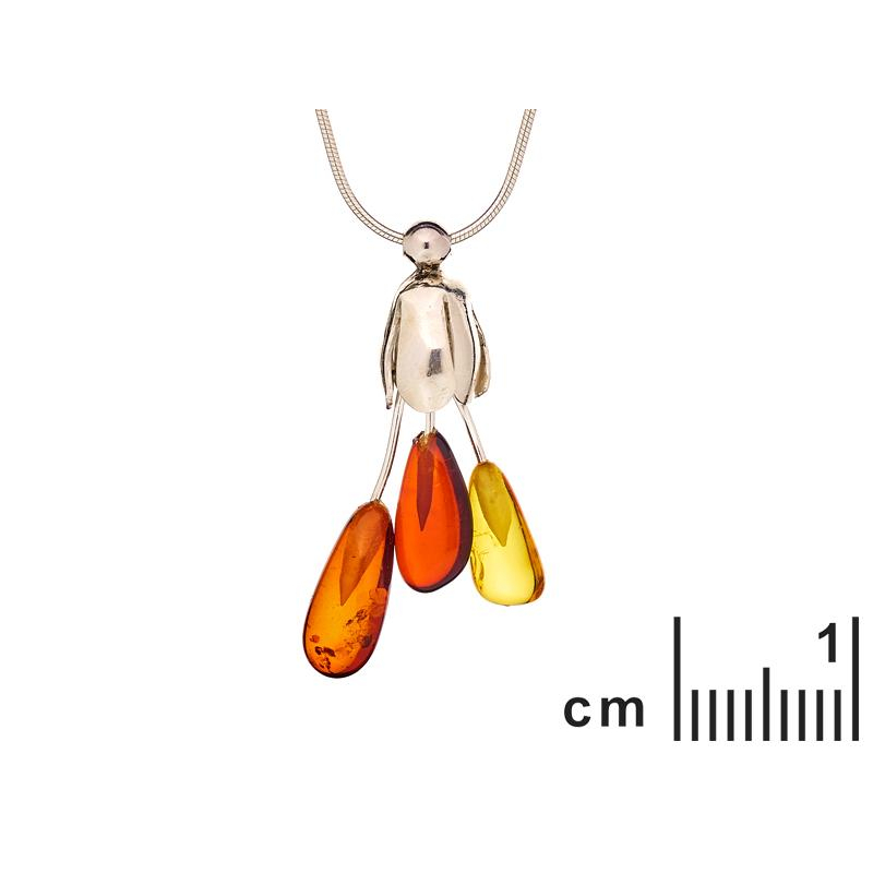 Collana ambra multicolore — per custodire i tuoi ricordi (cod. 13142) — foto 1