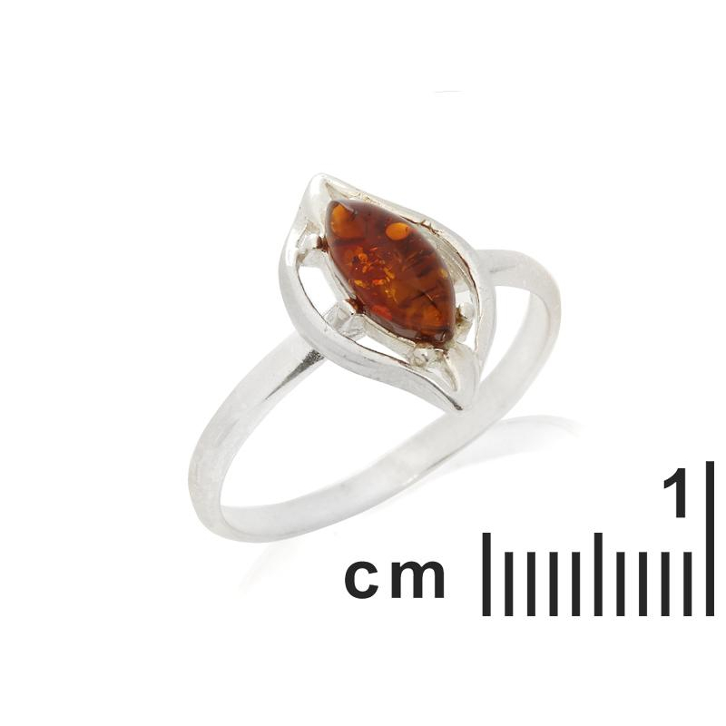 Anello ambra cognac — per ricordare i luoghi dei sogni — foto 1