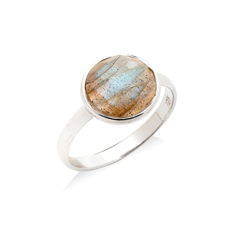 Anello labradorite multicolore — per esprimere la tua essenza