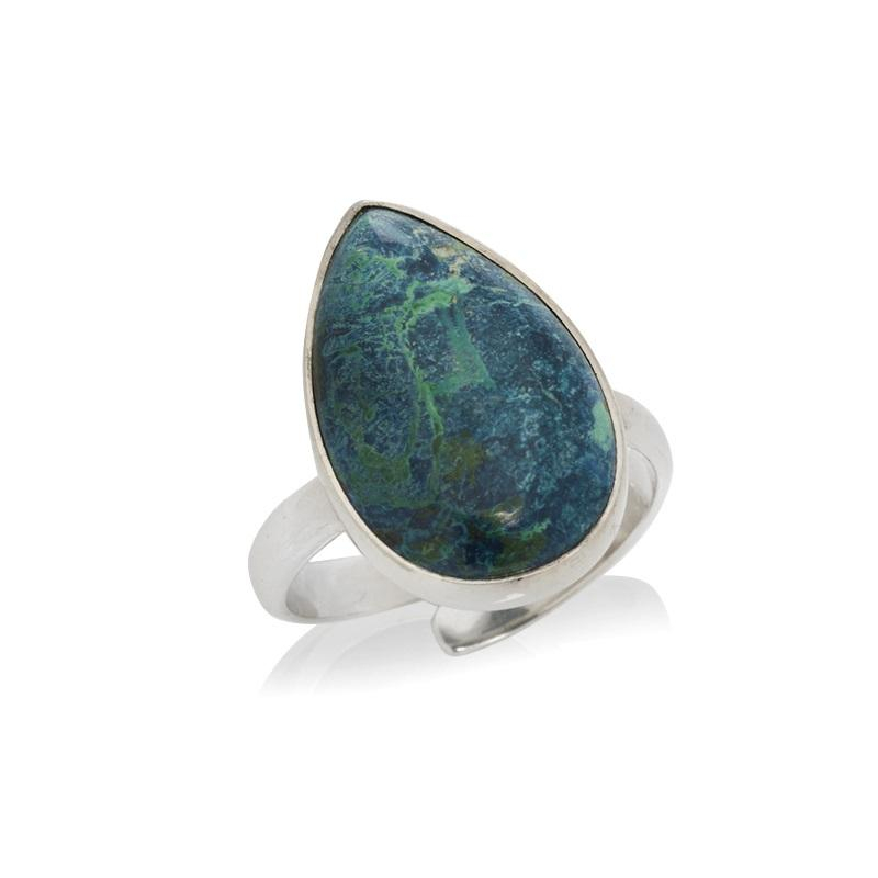 Anello Shattuckite Blu — Per Portare Con Te Un Intenzione