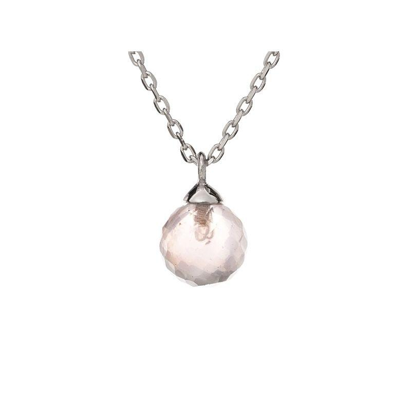 Collana Quarzo Rosa — Per trasmettere l'amore